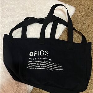 Figs Large Canvas Tote